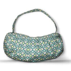 Amy Butler Geo Print Long Pleated Knitting Shoulder Bag